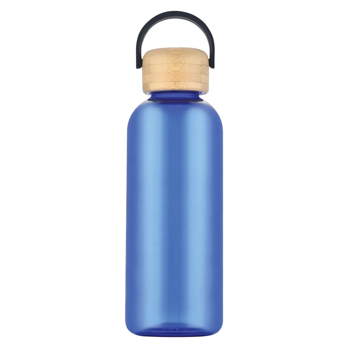 RPET Water Bottle Bamboo Lid Recycled Plastic - 21 oz - product view 4