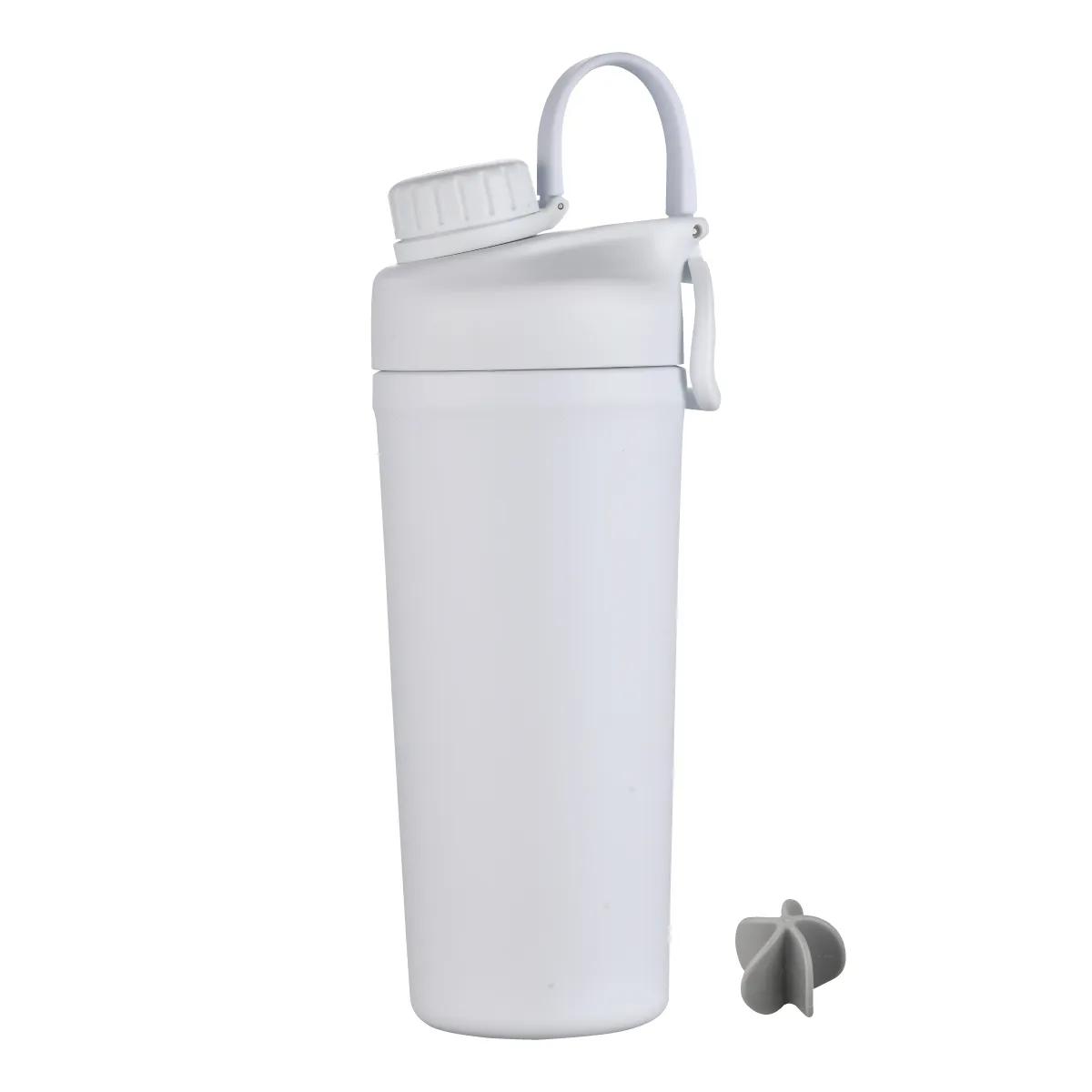 Insulated Shaker Bottle with Mixing Whisk - 26 oz - product view 2
