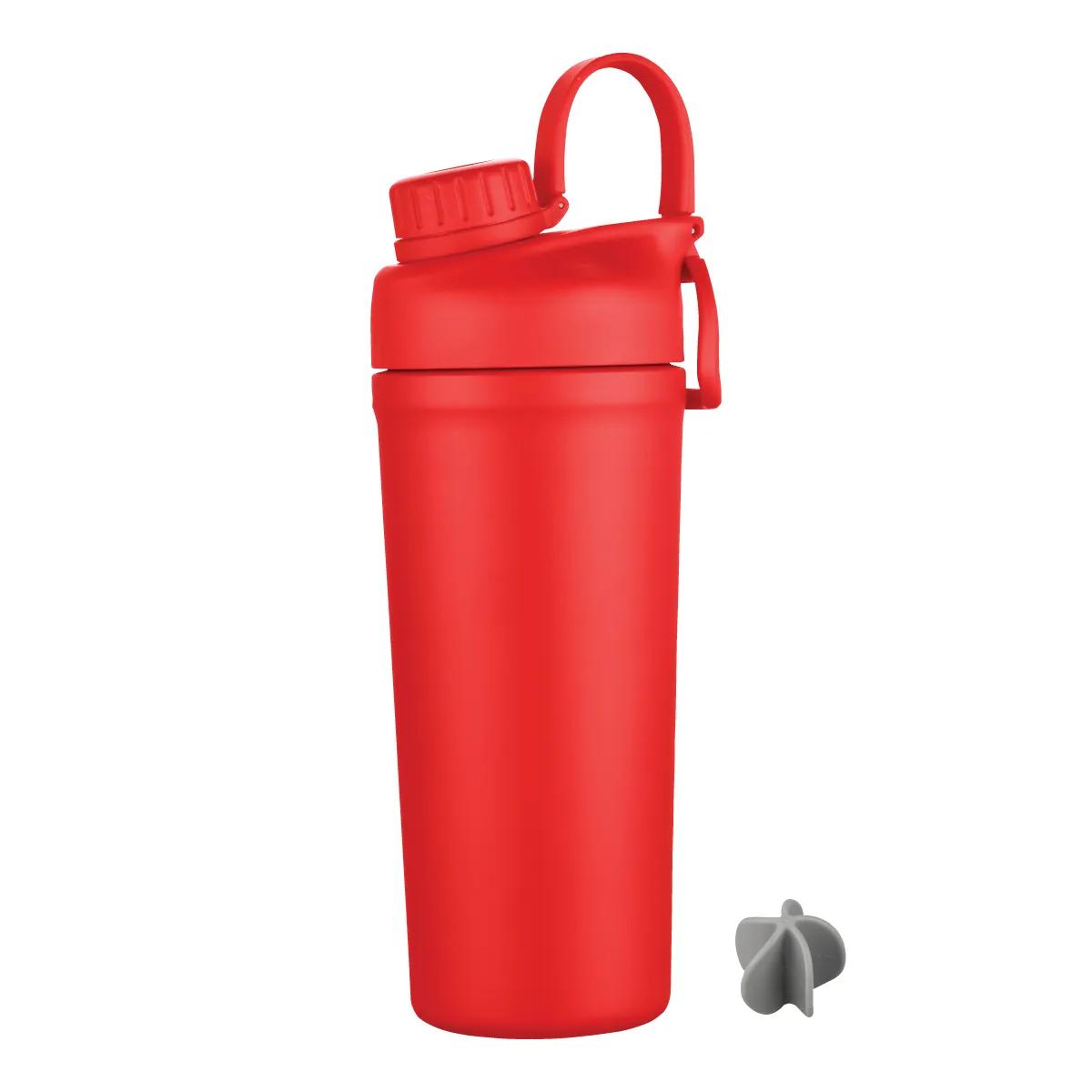 Insulated Shaker Bottle with Mixing Whisk - 26 oz - product view 4