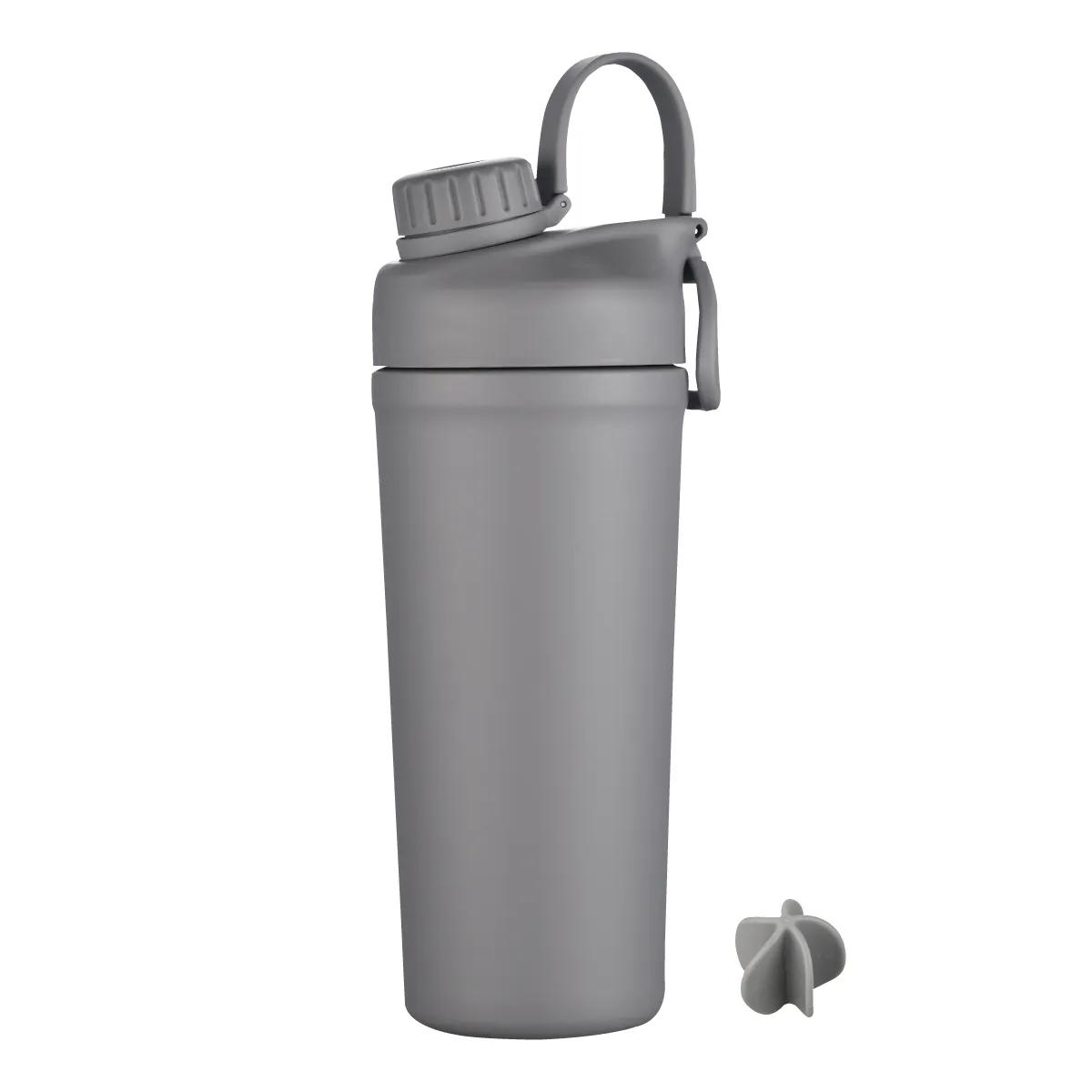 Insulated Shaker Bottle with Mixing Whisk - 26 oz - product view 6