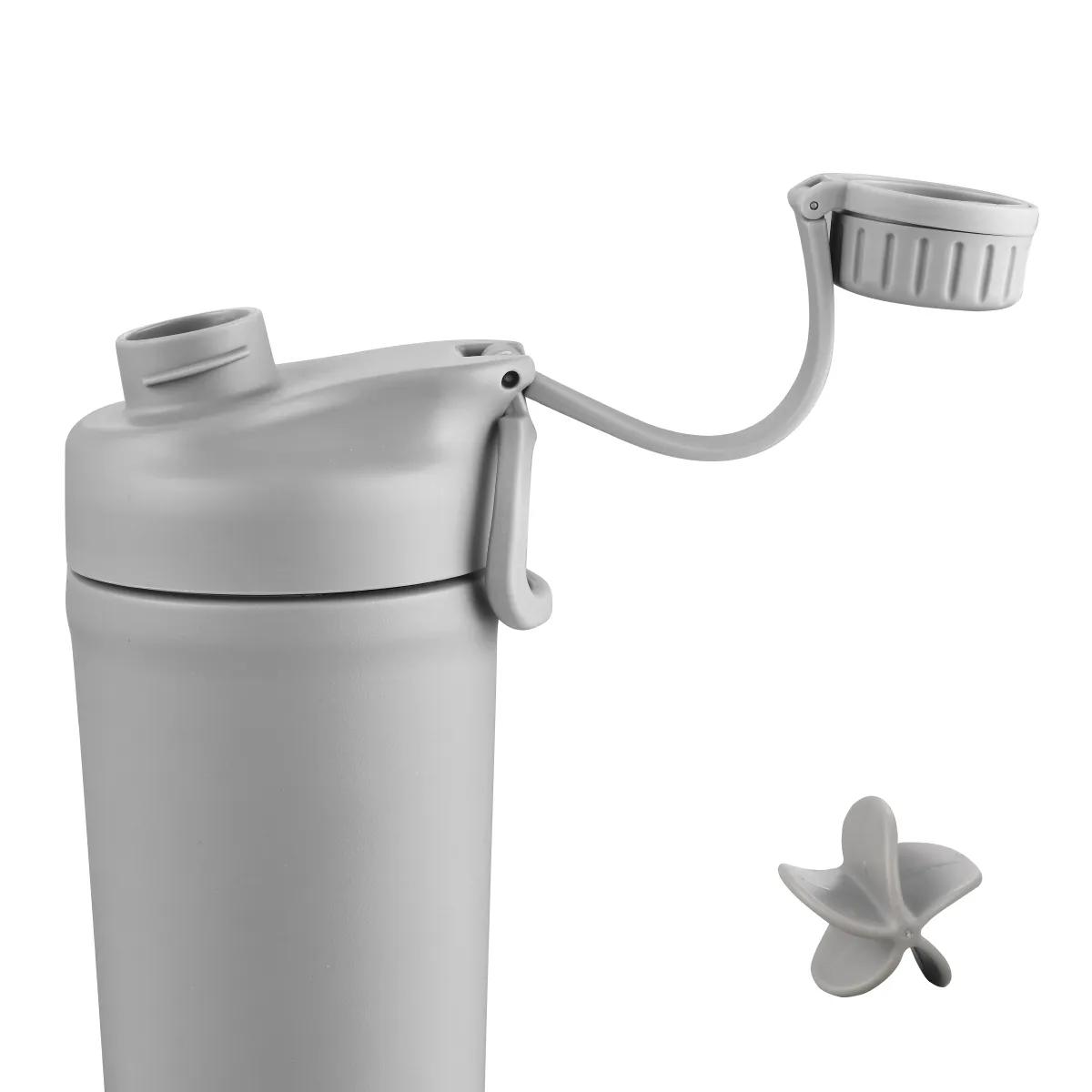 Insulated Shaker Bottle with Mixing Whisk - 26 oz - product view 7