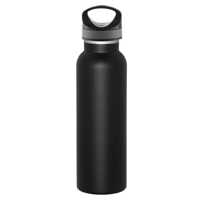 Insulated Water Bottle with Hook Loop Lid - 20 oz - product view 3
