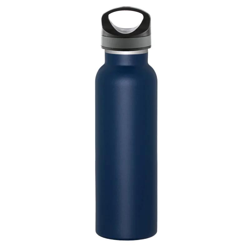 Insulated Water Bottle with Hook Loop Lid - 20 oz - product view 4