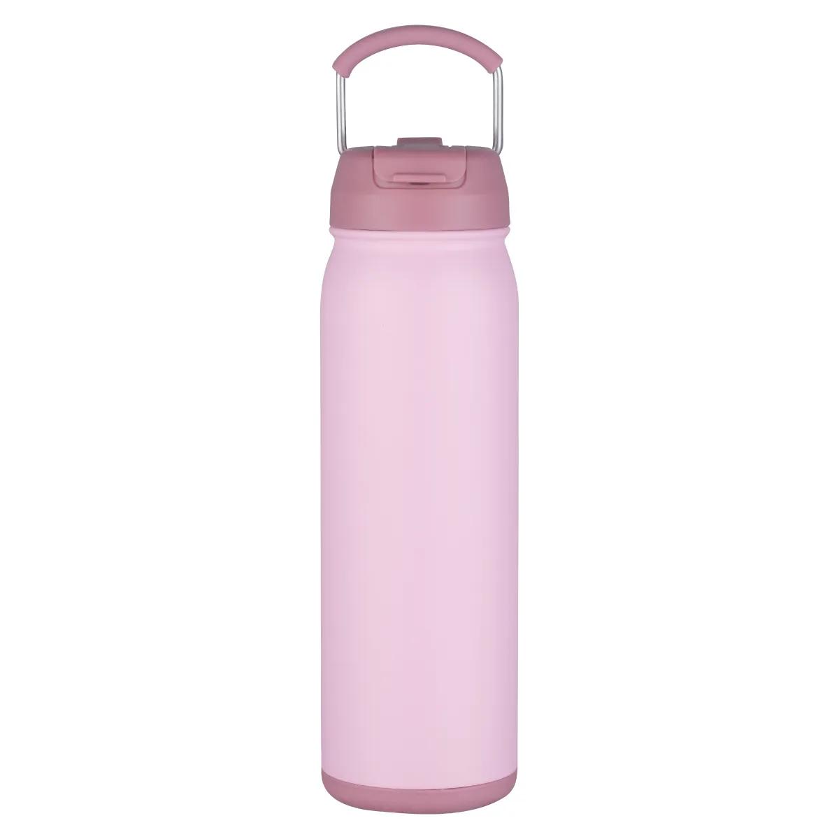 Water Bottle with Storage Compartment Straw - 24 oz - product view 6