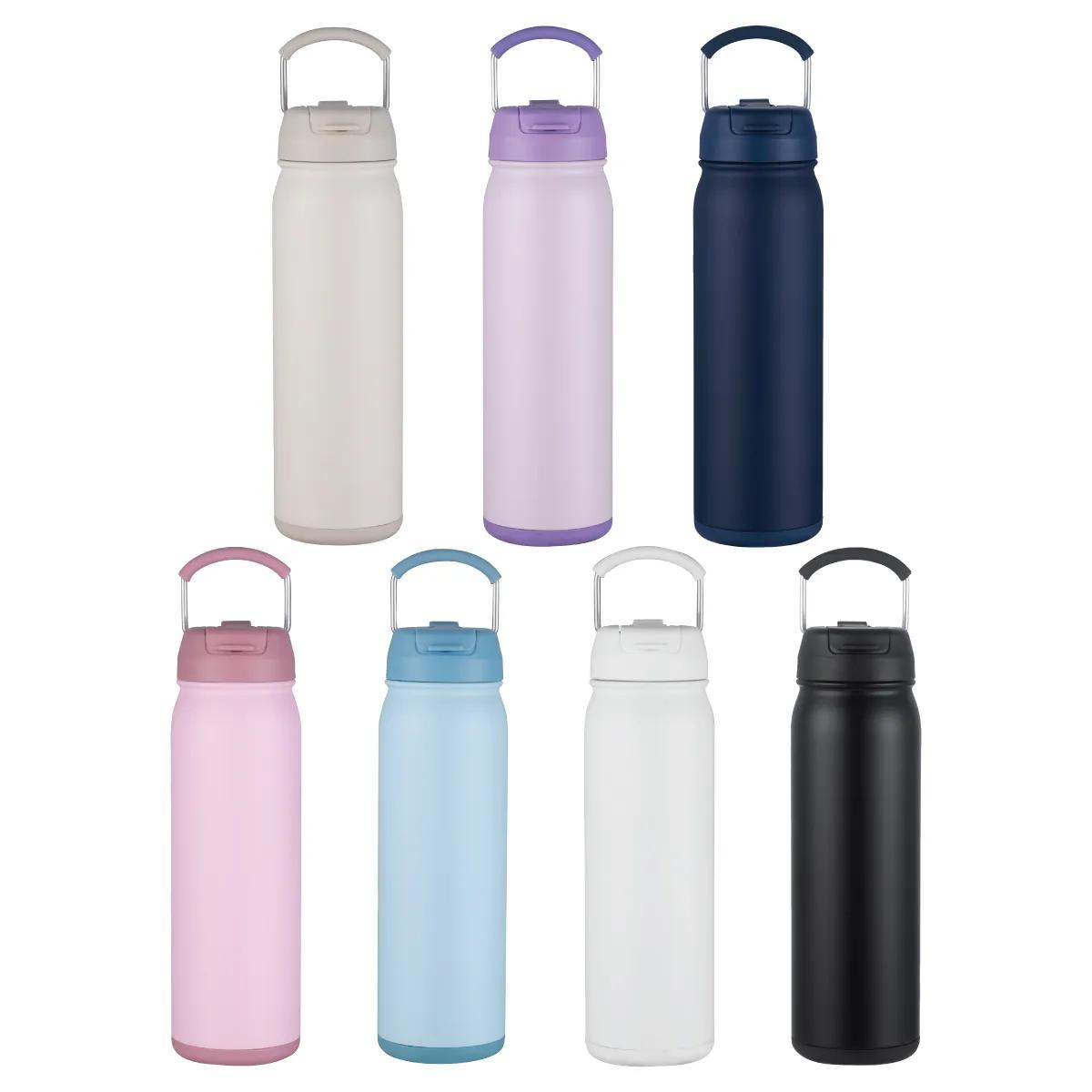 Water Bottle with Storage Compartment Straw - 24 oz - product view 8