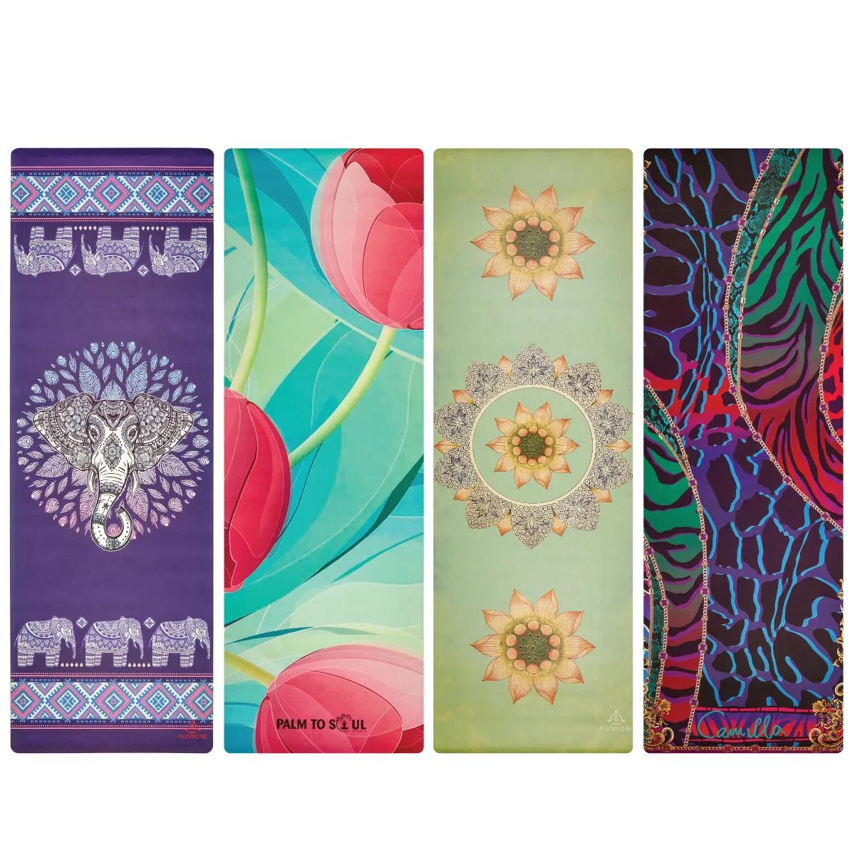 Yoga Mat Rubber Base Dye Sublimation 3mm - 72 x 24 in - product view 3