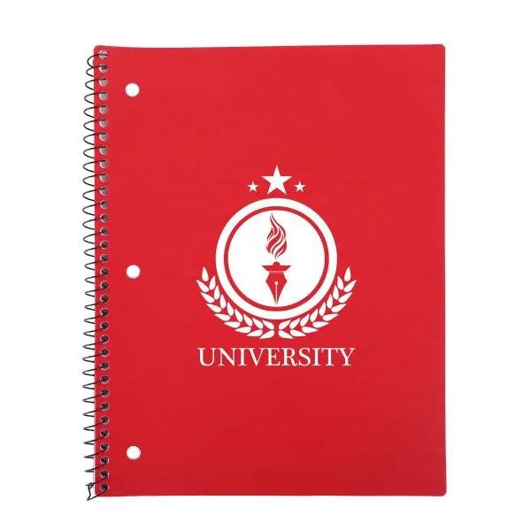 Spiral Notebook College Ruled FSC Paper 70 Pages - 10.6 x 8 in - product view 2