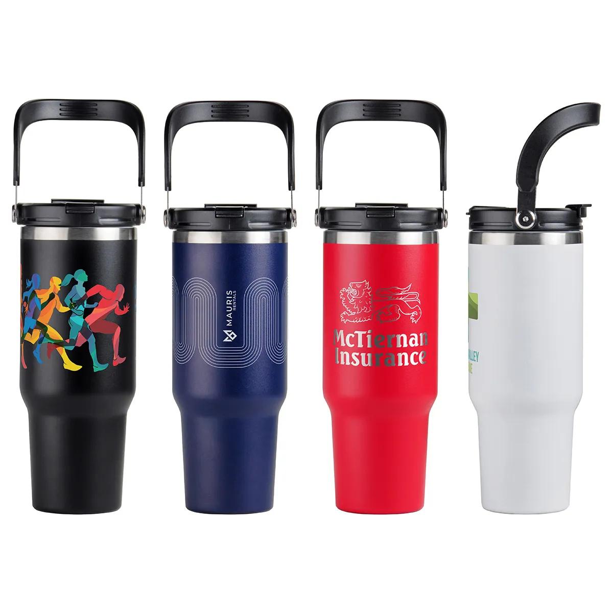 SENSO® Venture DuoFlow 40 oz Vacuum Insulated Stainless Steel Travel Tumbler