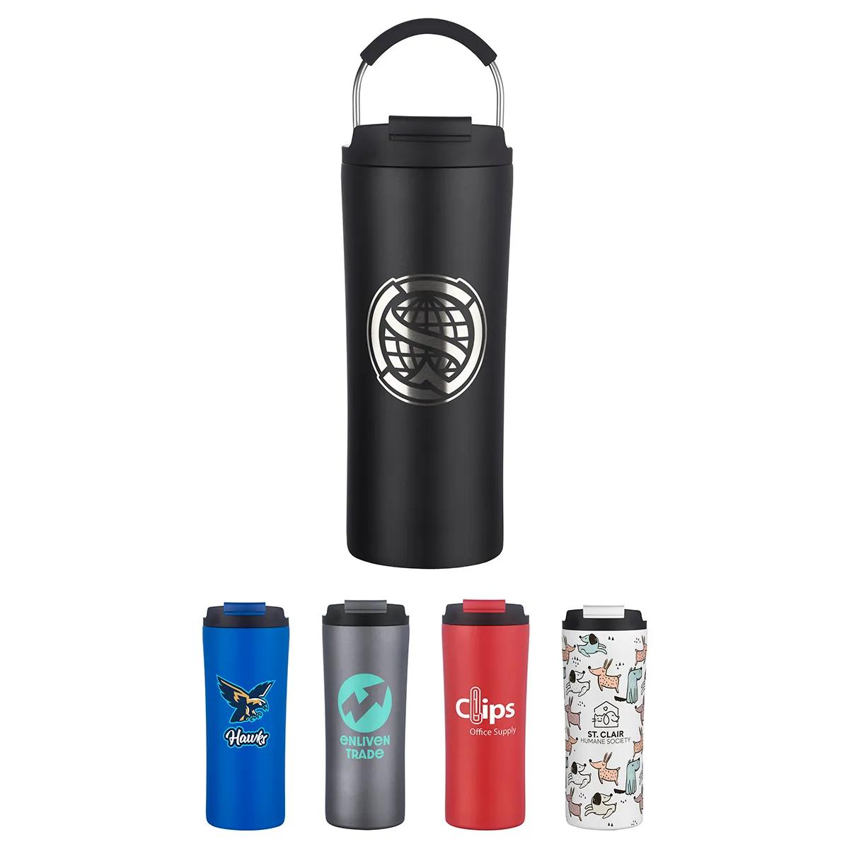Minos 21 oz Eco-Friendly 2-in-1 Vacuum Insulated Tumbler
