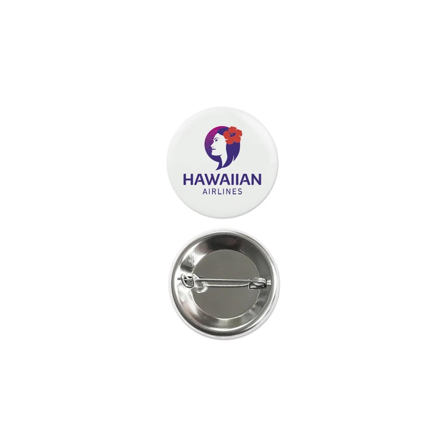 Round Button Pin Custom Message Promotional - 1.5 in - product view 2