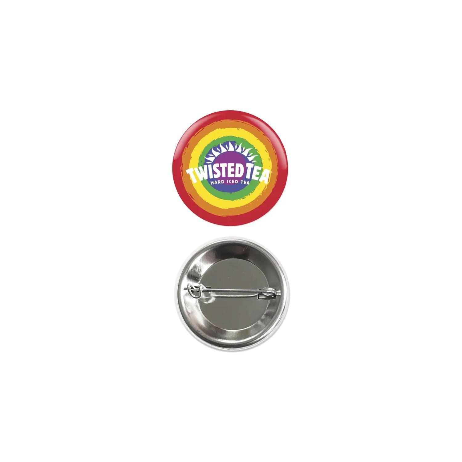 Round Button Pin Custom Message Promotional - 1.5 in - product view 4