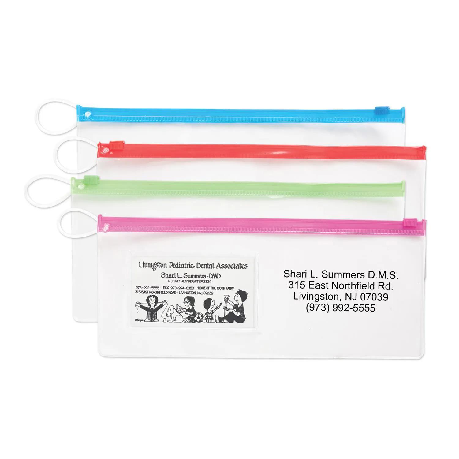Vinyl Pouch with Card Slot Business Card Holder - 10 in - product view 3