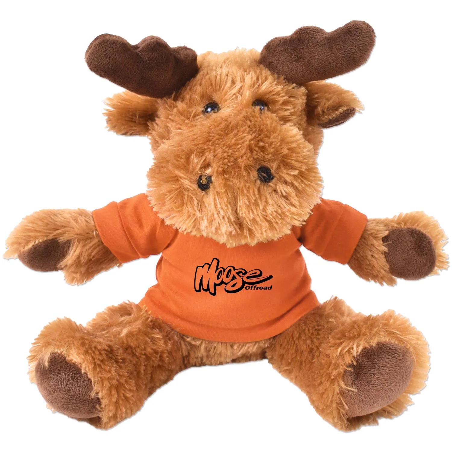 Plush Moose Morris Brown Antlers Soft Polyester - 11 in - product view 6