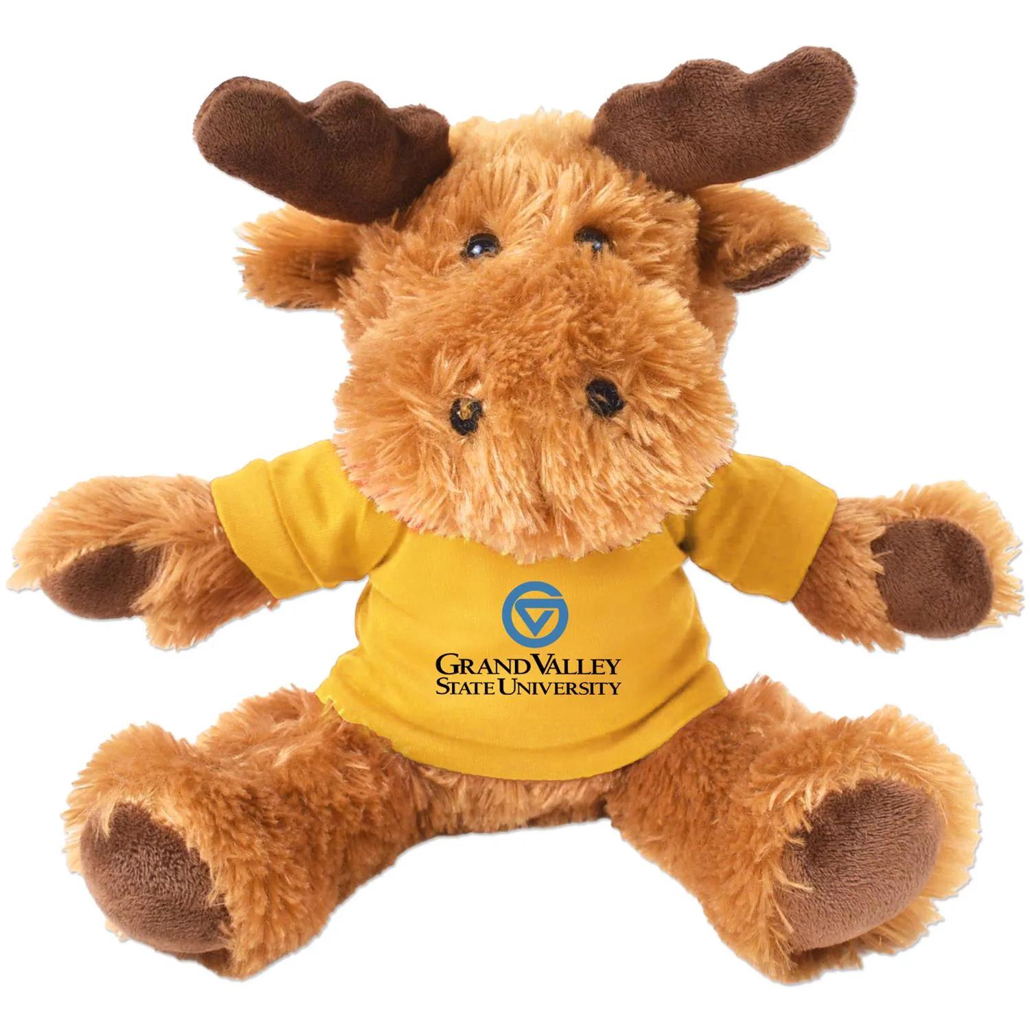 Plush Moose Morris Brown Antlers Soft Polyester - 11 in - product view 11
