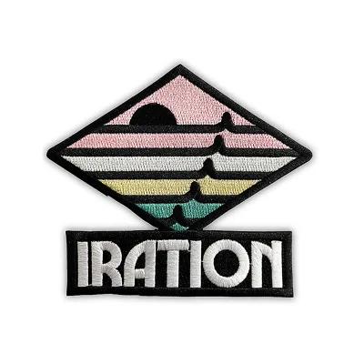 Small Embroidered Patch Heat Seal Polyester - 3 x 3 in