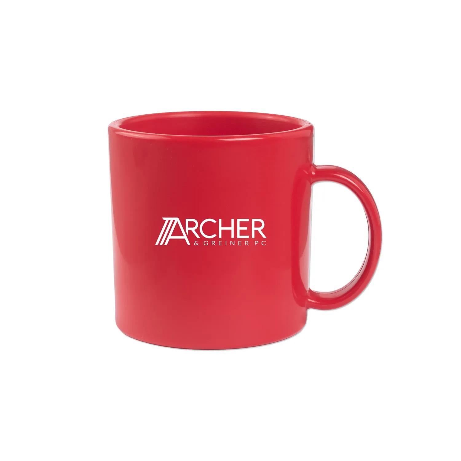 Coffee Mug Plastic Polypropylene Reusable - 11 oz - product view 4