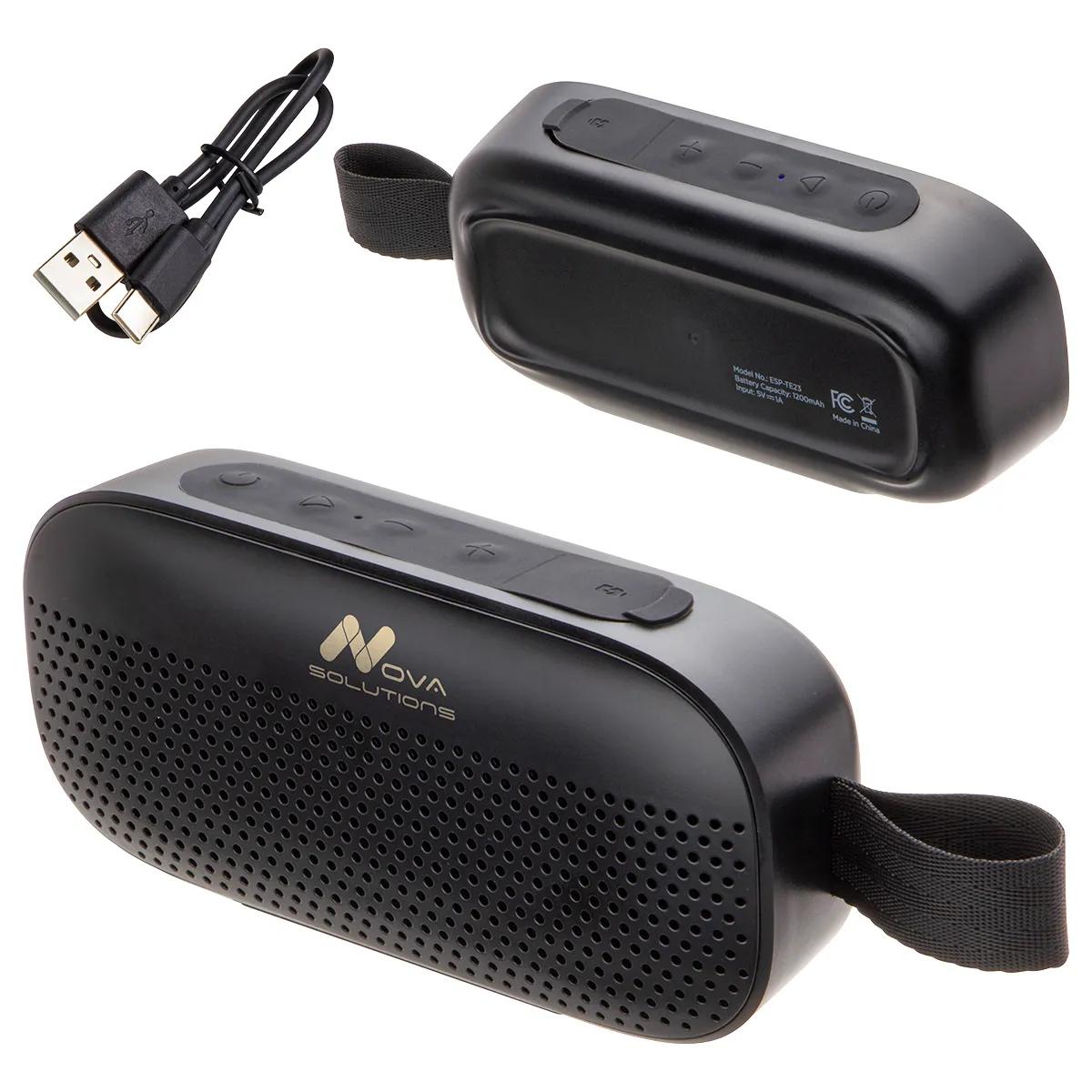 Tenor Water Resistant Speaker - promotional product with custom logo