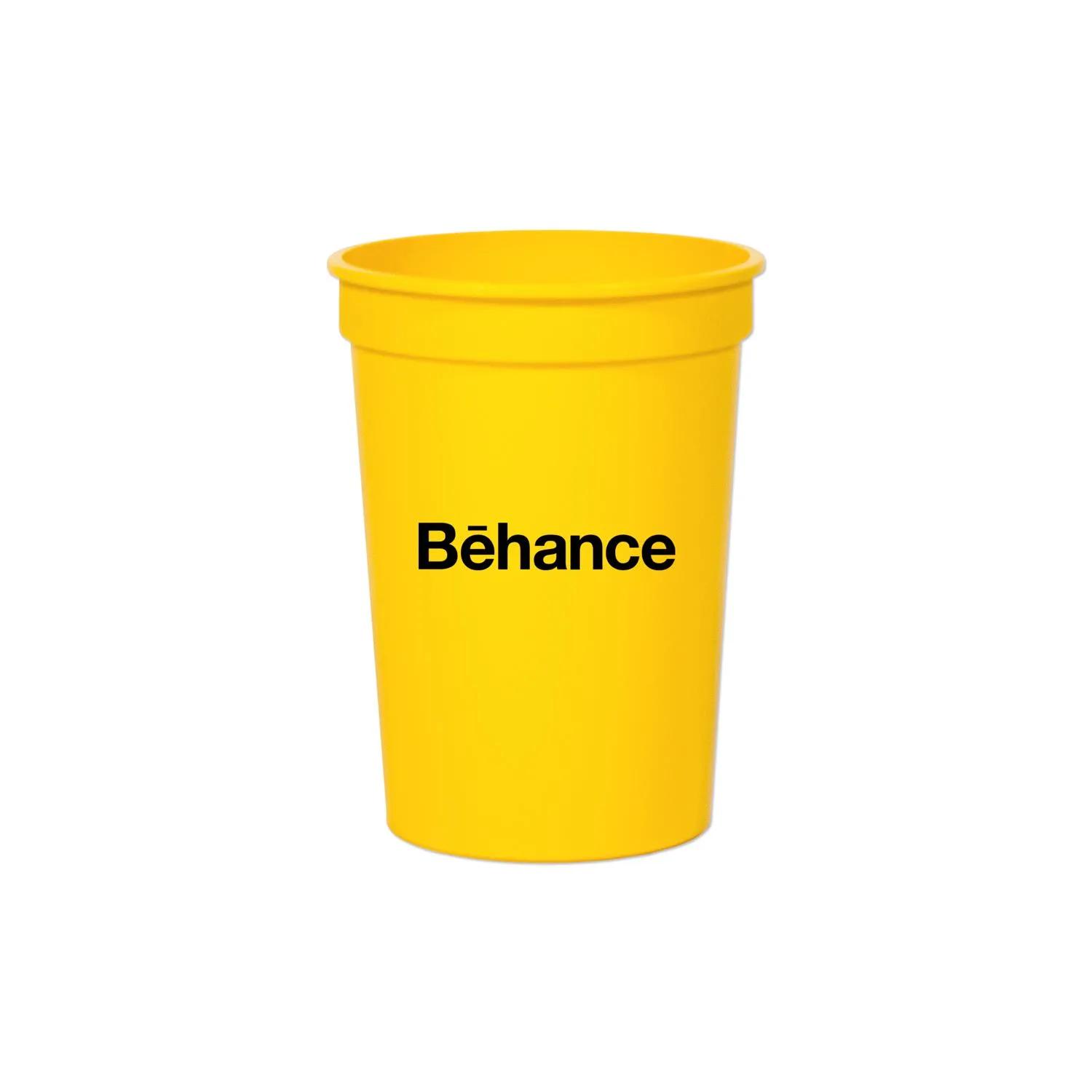 Stadium Cup Smooth Colored Souvenir Polypropylene - 12 oz - product view 4