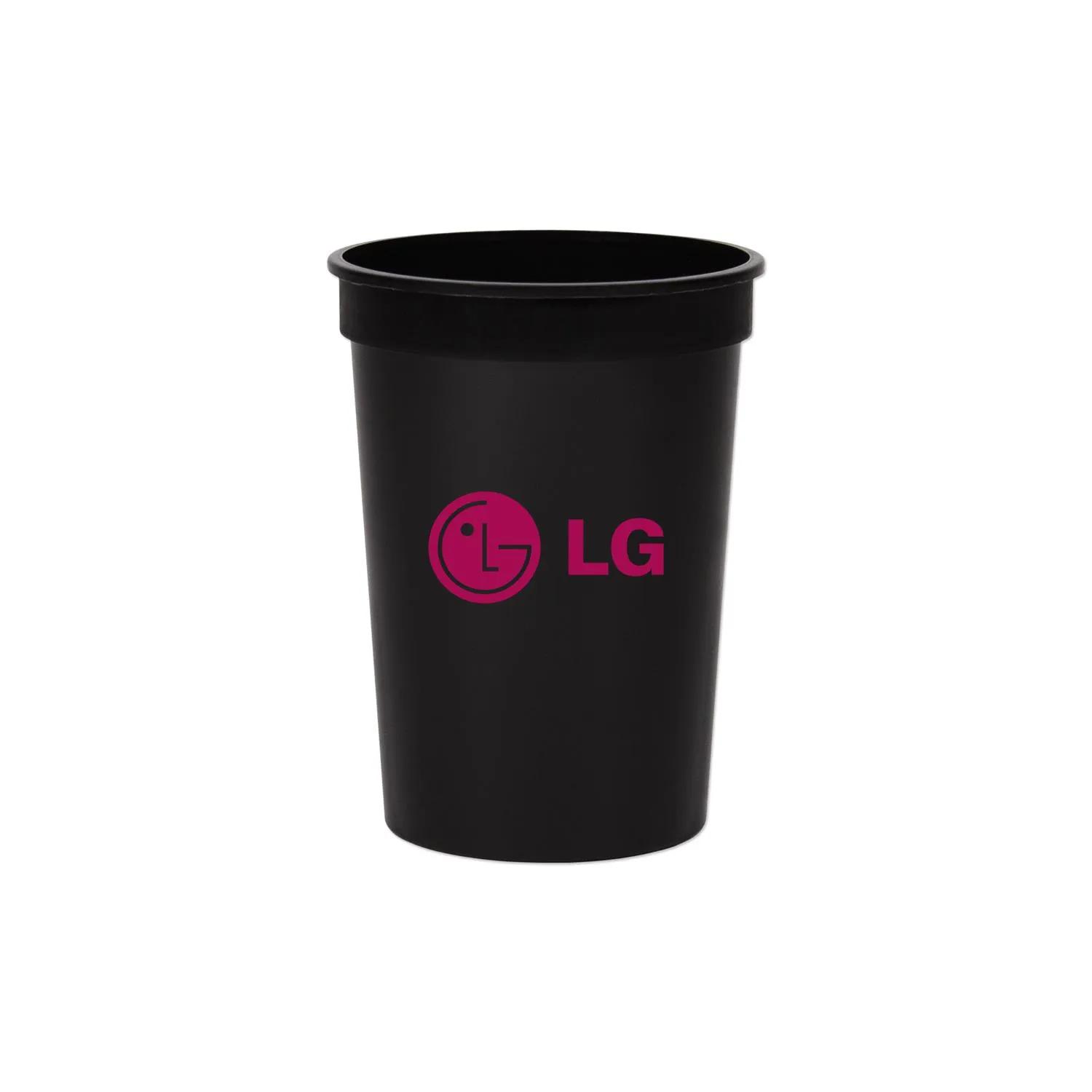 Stadium Cup Smooth Colored Souvenir Polypropylene - 12 oz - product view 5