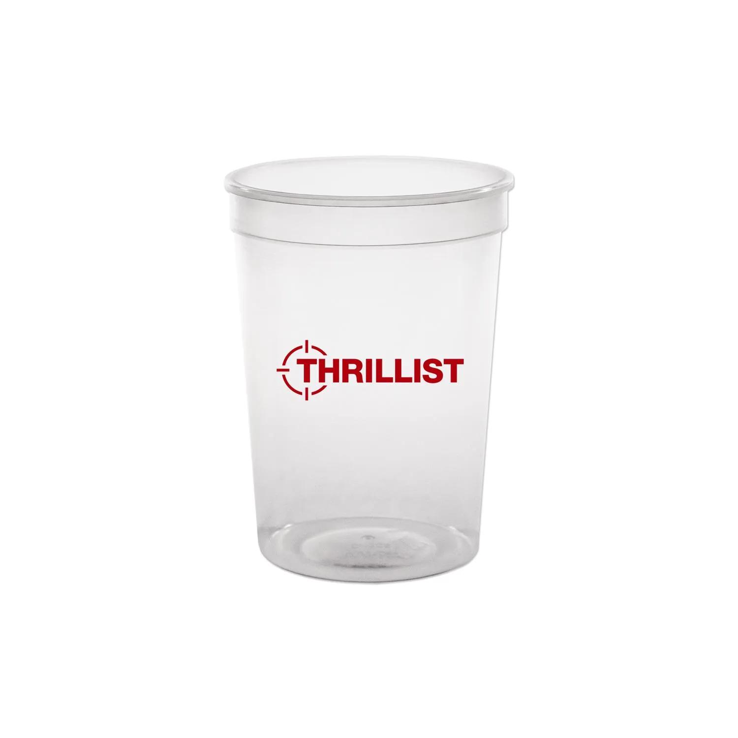 Stadium Cup Smooth Colored Souvenir Polypropylene - 12 oz - product view 6