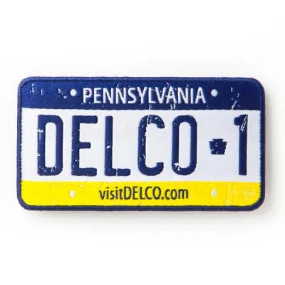 Woven Patch Fine Detail Heat Sealed - 3 x 2.5 in - product view 1