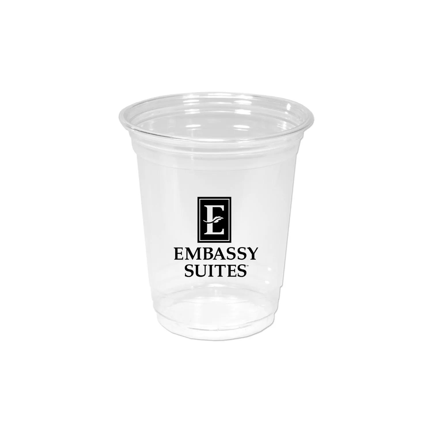 Plastic Cup Clear PET Economy Soft Sided - 12-14 oz