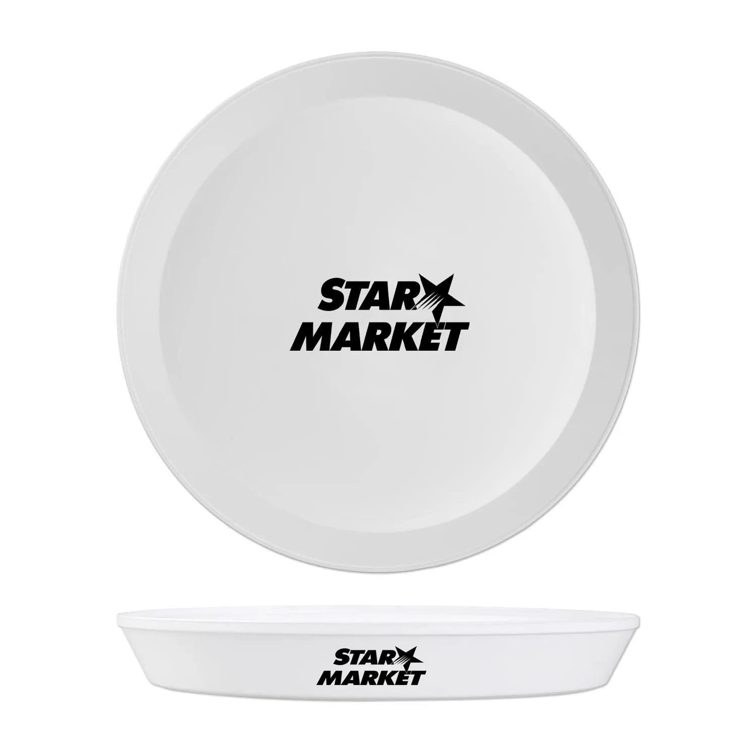 Round Serving Tray Durable High Quality Display - 13 in - product view 2