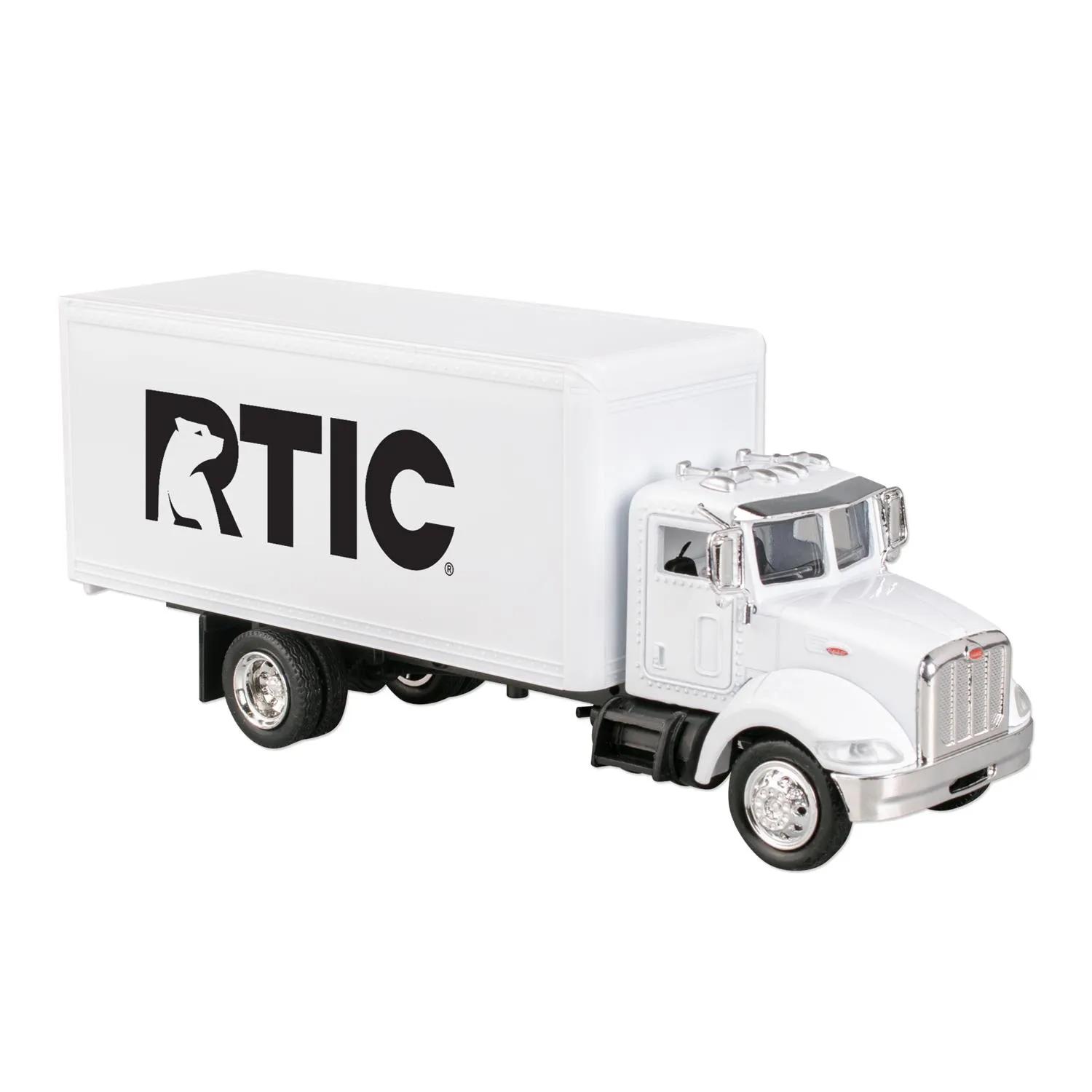 Die Cast Box Truck Model Peterbilt Opening Doors - 1:43