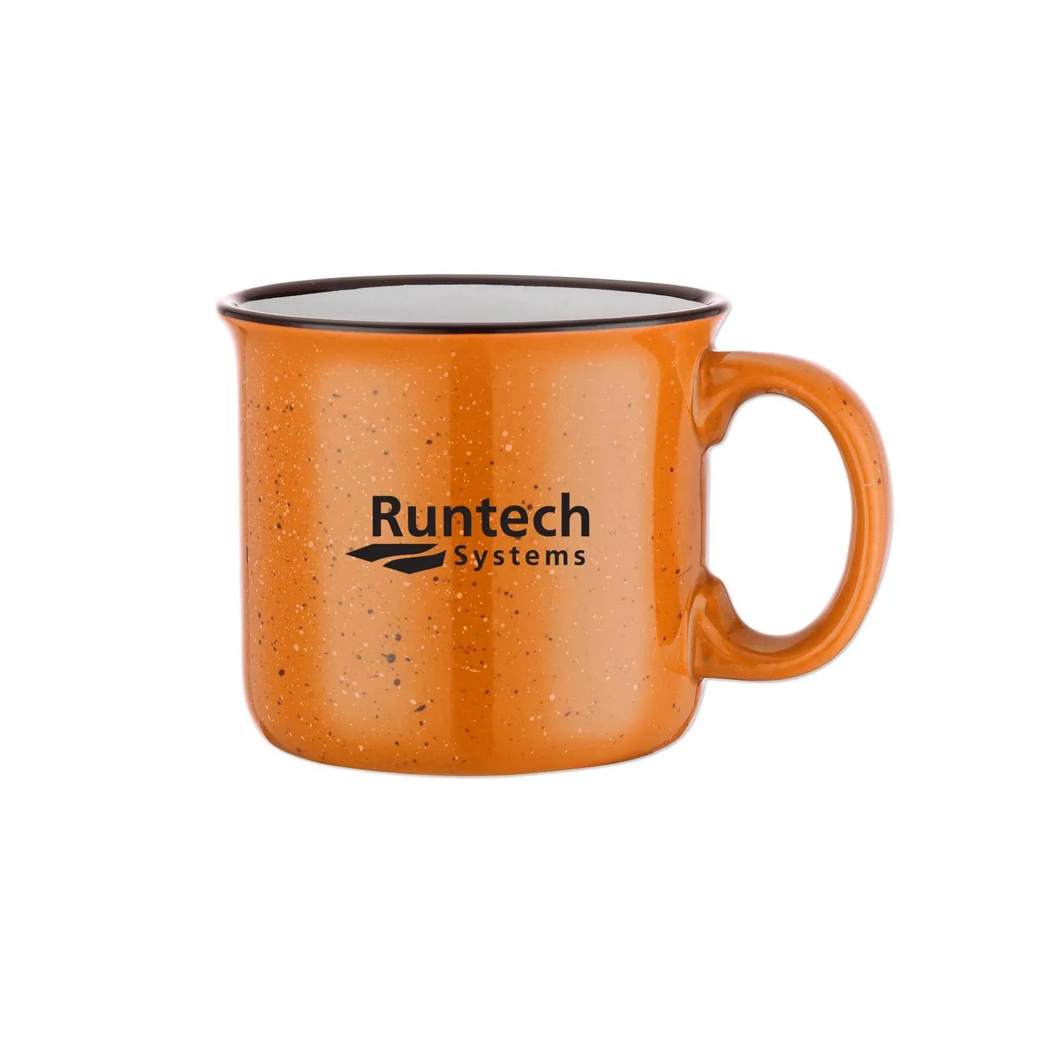 Speckled Campfire Mug Ceramic Enamel Finish - 15 oz - product view 5