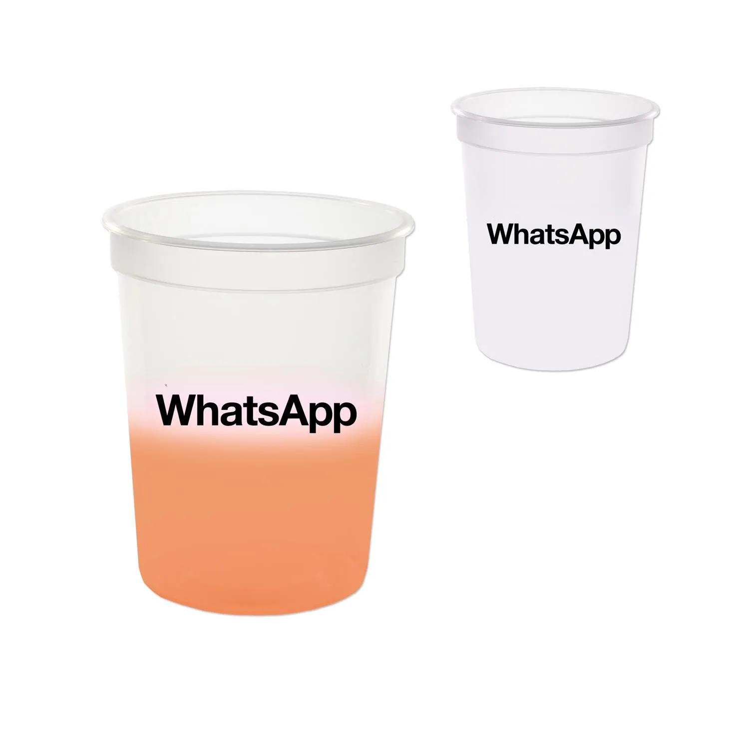 Stadium Cup Color Changing Frost Translucent - 16 oz - product view 4