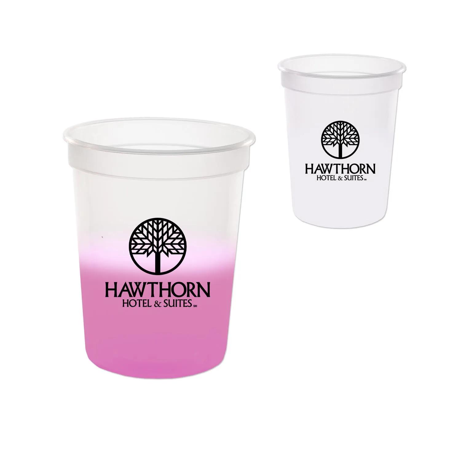 Stadium Cup Color Changing Frost Translucent - 16 oz - product view 5