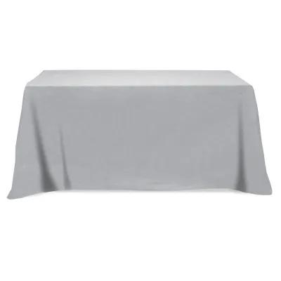 Table Cover Flat Poly Cotton 3-Sided 6 Ft - 128 x 58 in - product view 1
