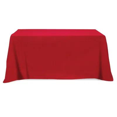 Table Cover Flat Poly Cotton 3-Sided 6 Ft - 128 x 58 in - product view 4