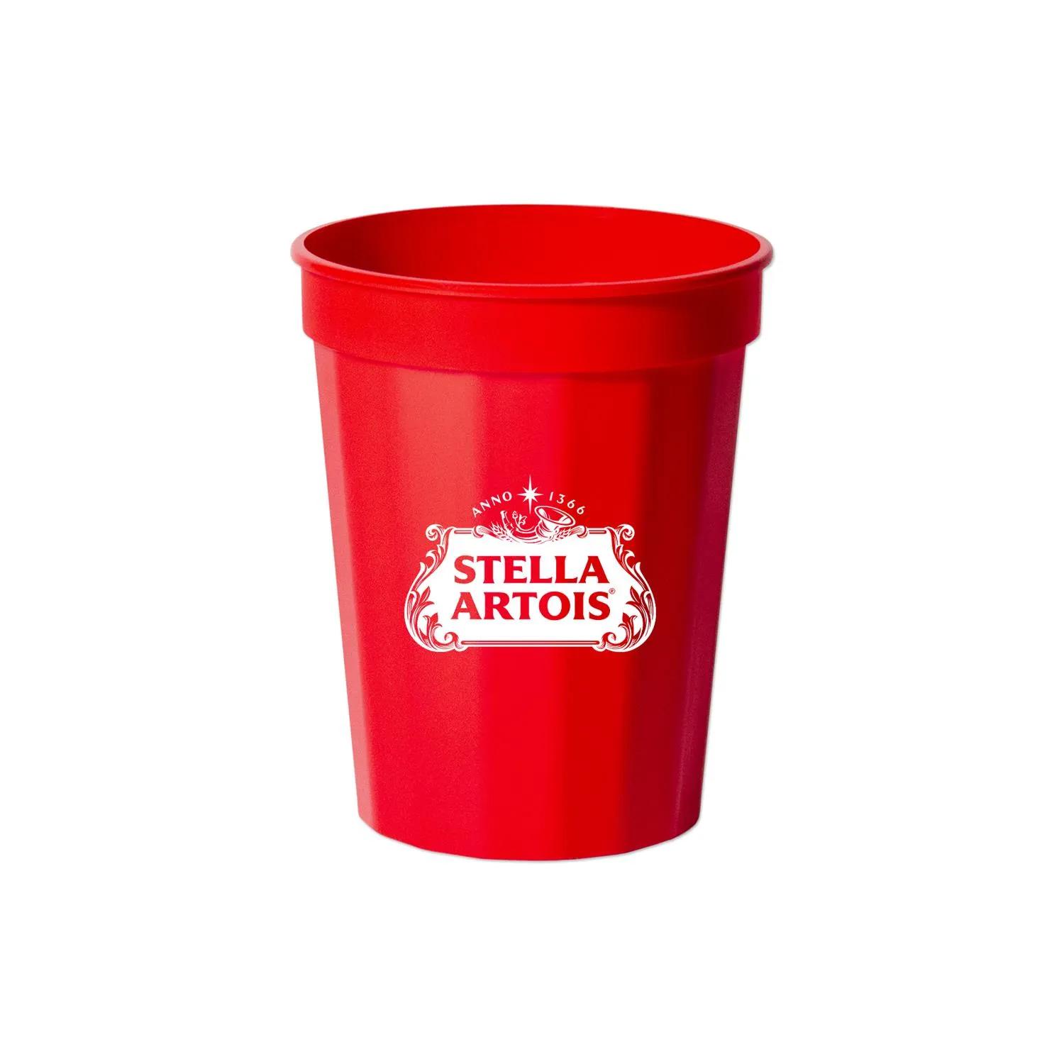 Stadium Cup Ribbed Polypropylene Keepsake - 16 oz - product view 4