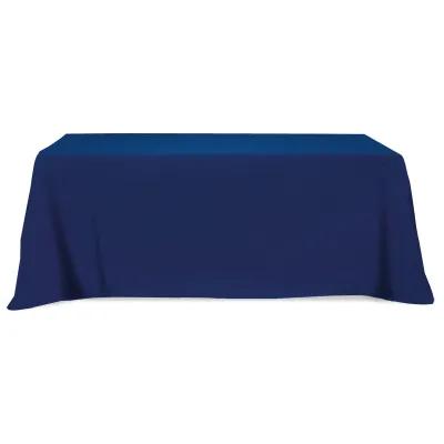 Table Cover Flat Poly Cotton 3-Sided 8 Ft - 152 x 58 in - product view 4