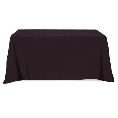 Table Cover Flat Poly Cotton 4-Sided 6 Ft - 129 x 87 in - product view 1