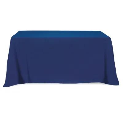 Table Cover Flat Poly Cotton 4-Sided 6 Ft - 129 x 87 in - product view 5