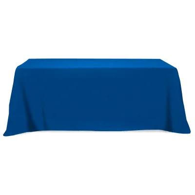 Table Cover Poly Cotton Flat 4-Sided - 8 ft - product view 2