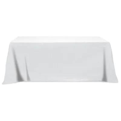 Table Cover Poly Cotton Flat 4-Sided - 8 ft - product view 5