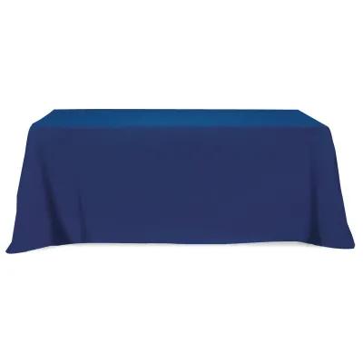 Table Cover Poly Cotton Flat 4-Sided - 8 ft - product view 7