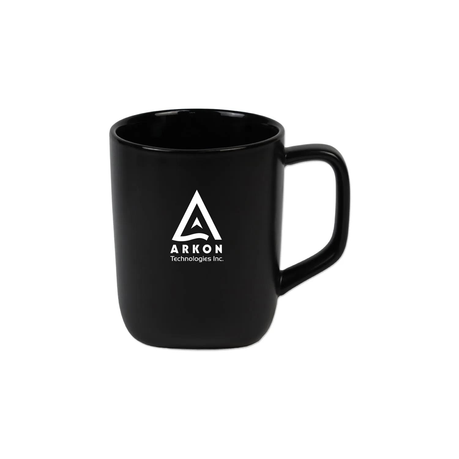 Ceramic Coffee Mug Stoneware Large Handle - 18 oz - product view 6