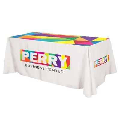 Table Cover Dye Sublimation Flat 3-Sided - 8 ft