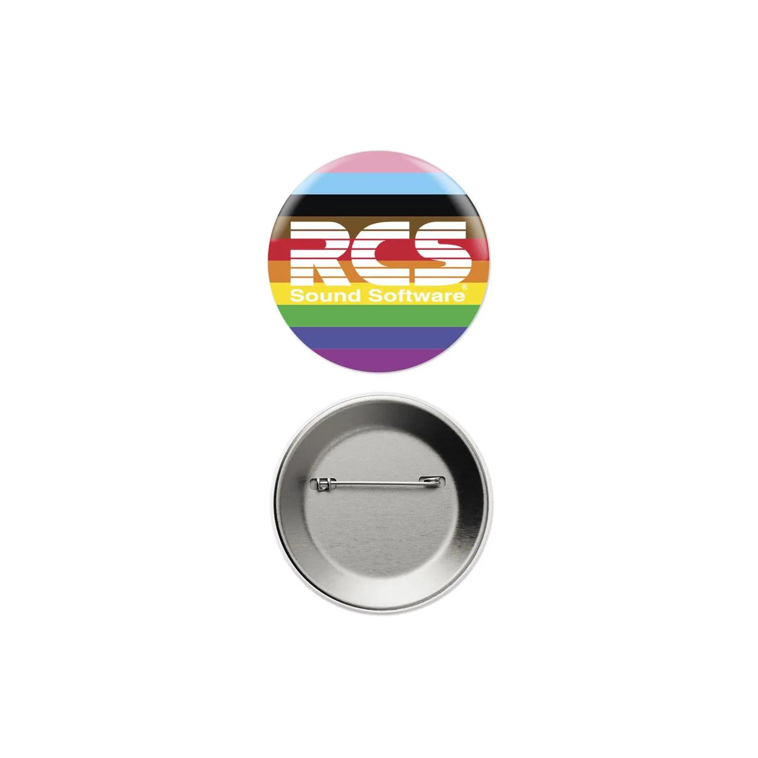 Round Button Pin Custom Message Safety Attachment - 2.25 in - product view 8