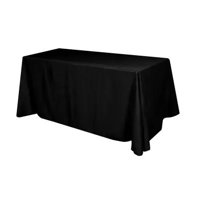 Table Cover Polyester Flat 4-Sided - 6 ft - product view 1