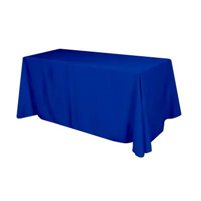 Table Cover Polyester Flat 4-Sided - 6 ft - product view 2