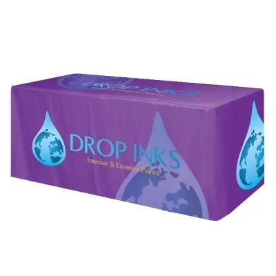 Table Cover Dye Sublimation Fitted 4-Sided - 6 ft