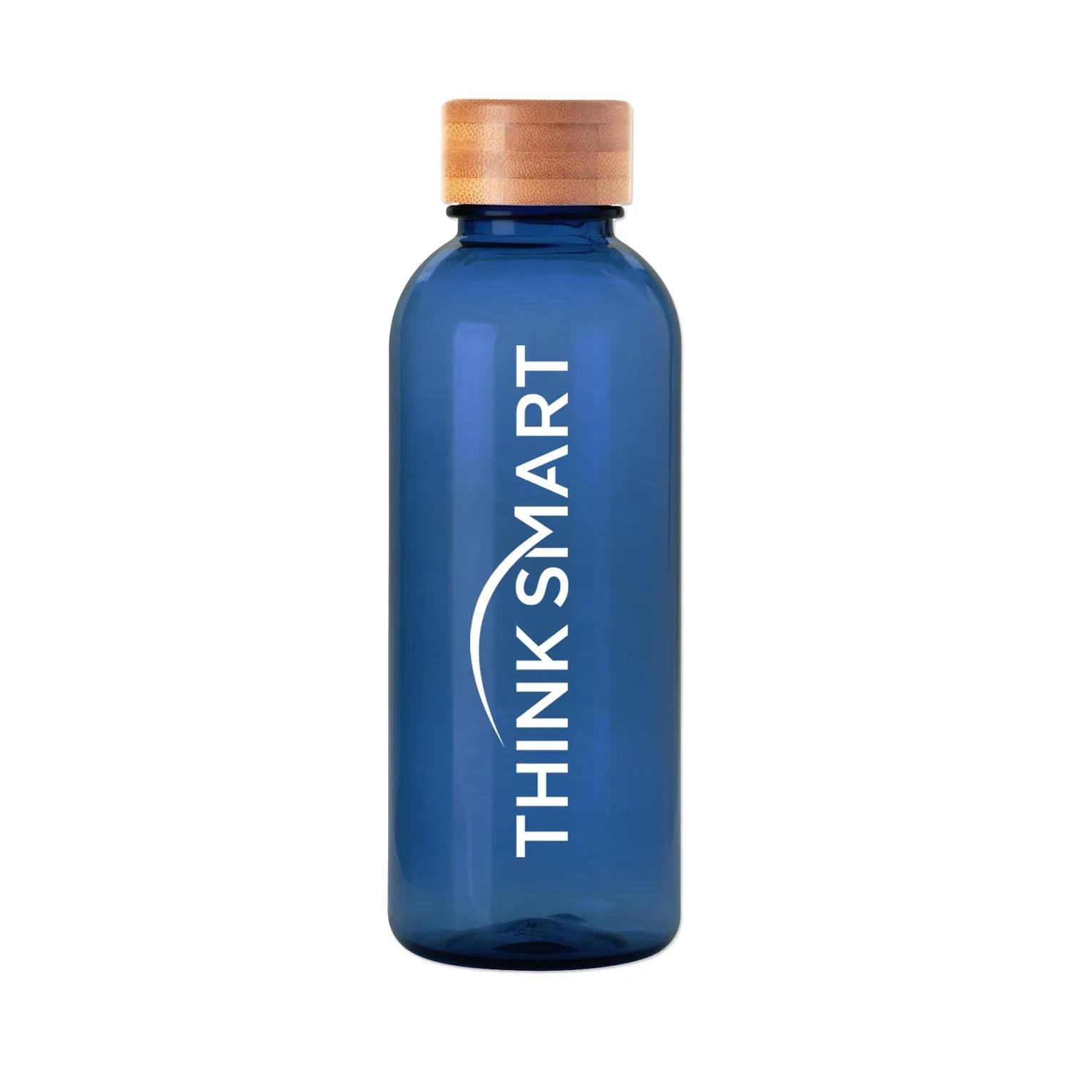 Water Bottle Recycled PET Bamboo Lid Eco - 20 oz - product view 2