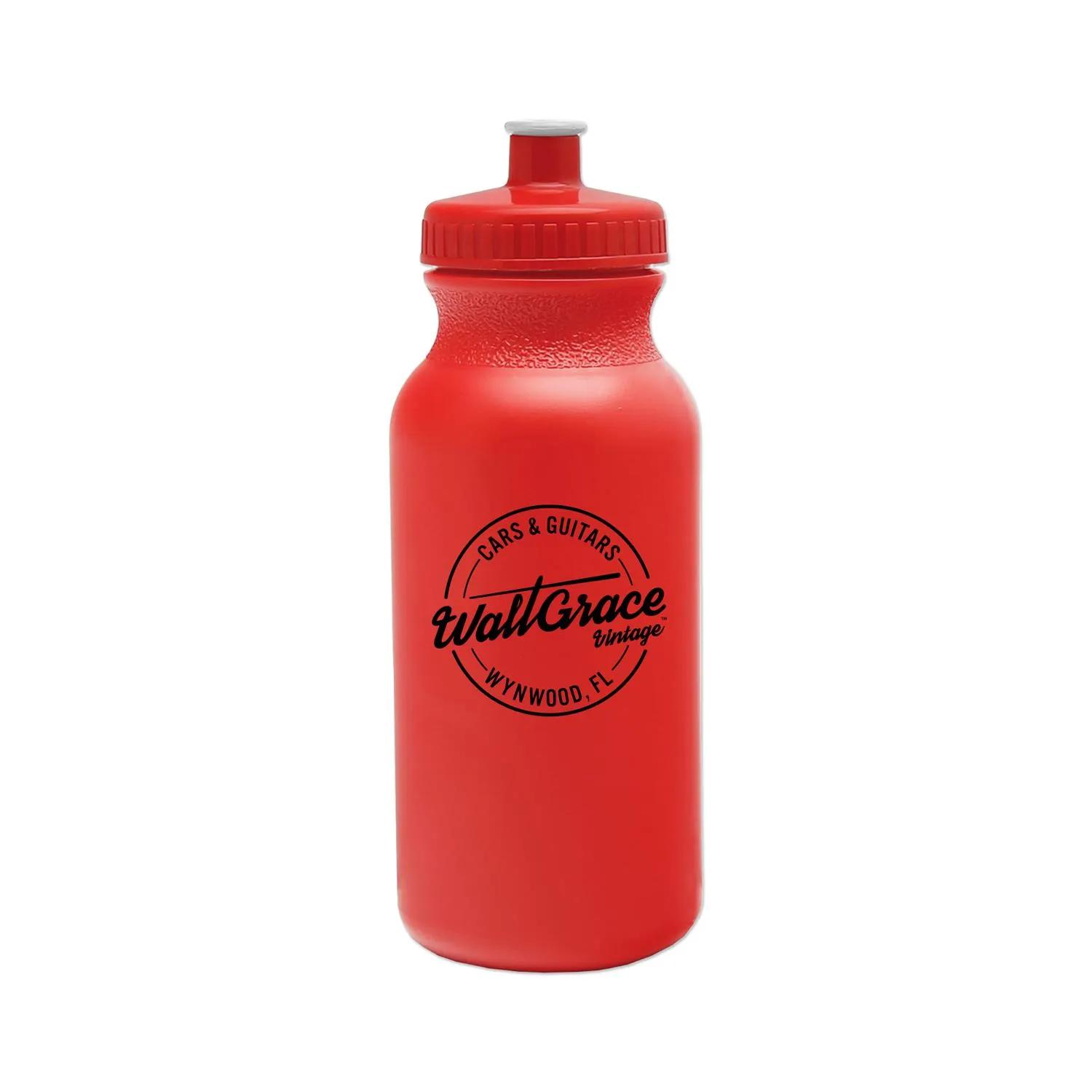 Fitness Water Bottle BPA Free Recycled Plastic - 20 oz - product view 5