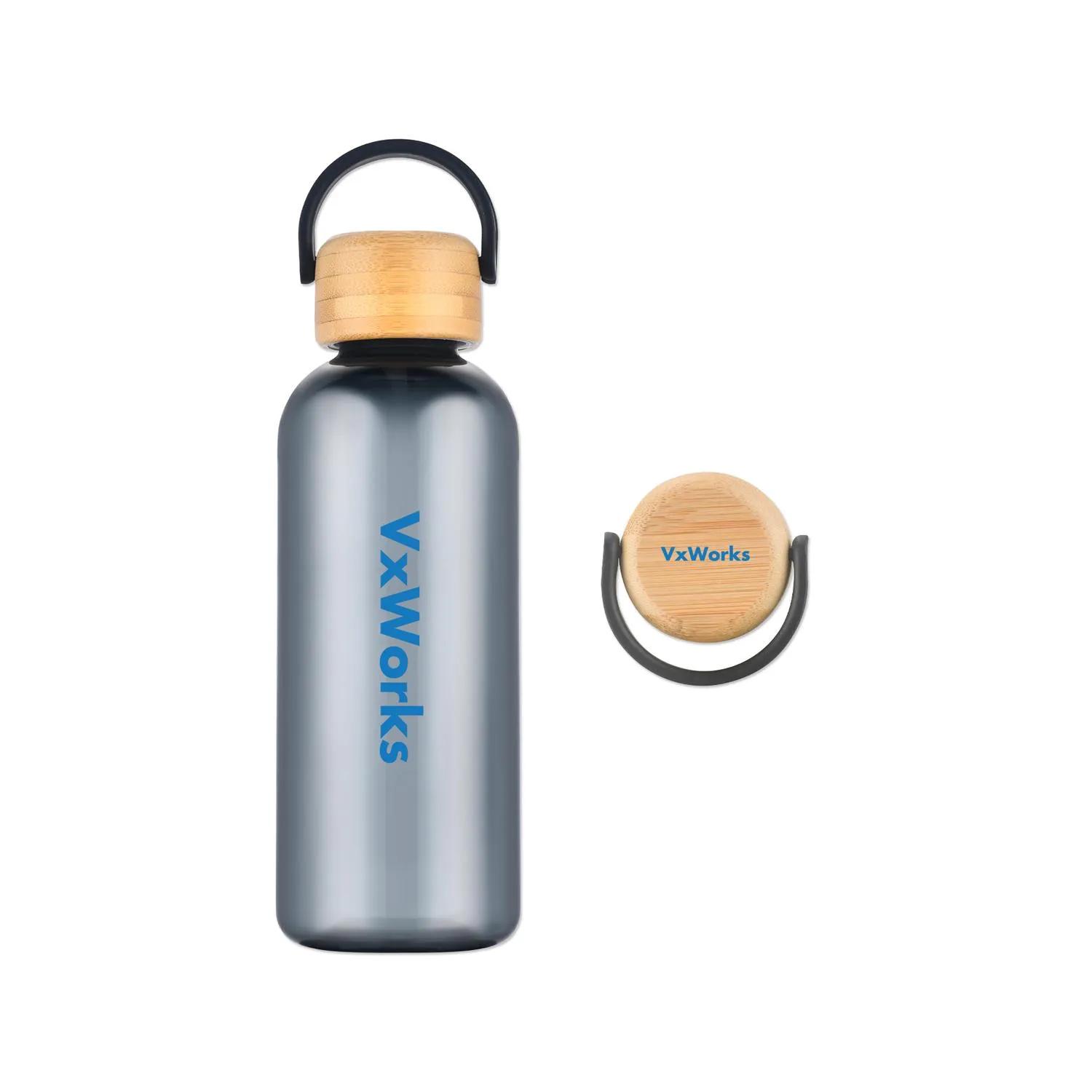 Water Bottle RPET Recycled Bamboo Lid Sustainable - 21 oz - product view 5