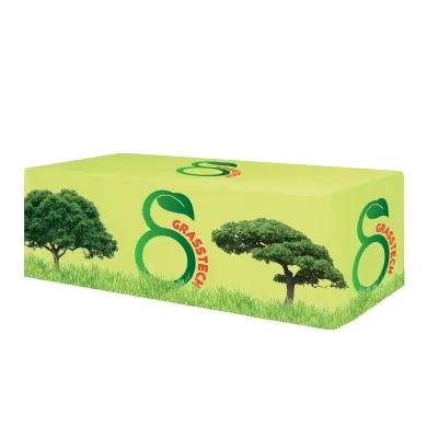 Table Cover Dye Sublimation Fitted 4-Sided - 8 ft